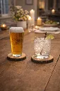 dessous de verre bois