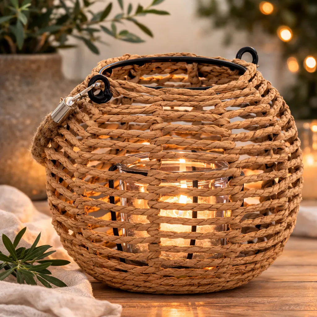 Lanterne boule tréssé