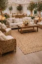 tapis en jute rectangle