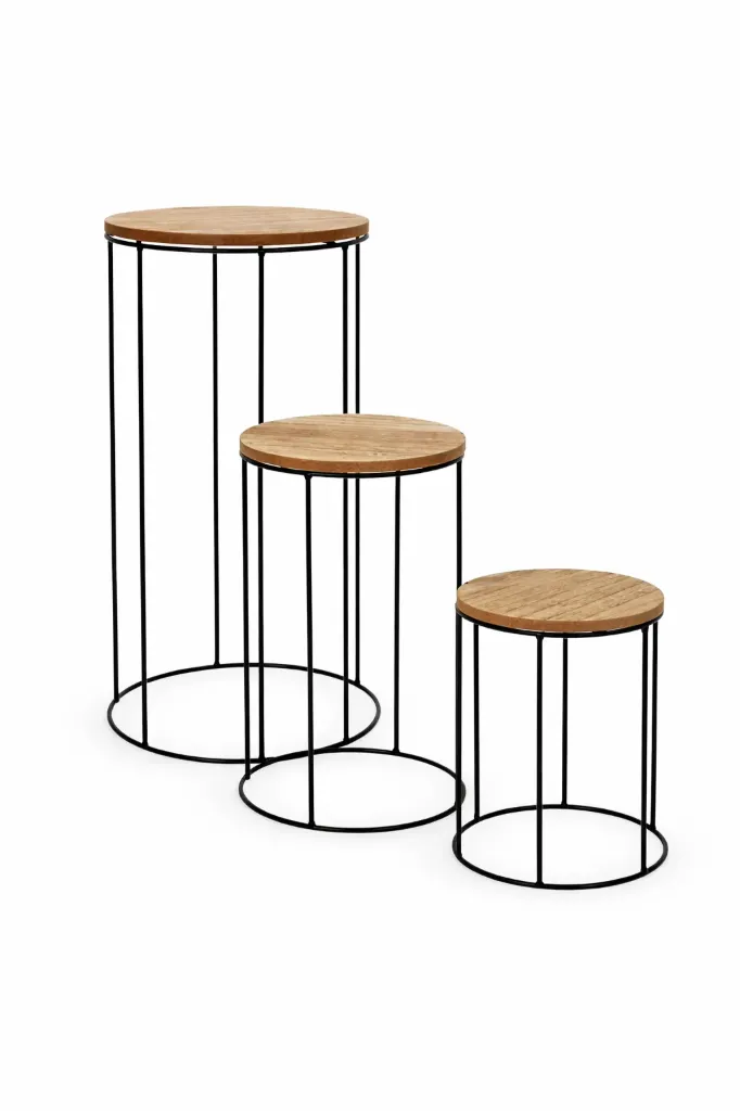 Sellette - Métal Wood