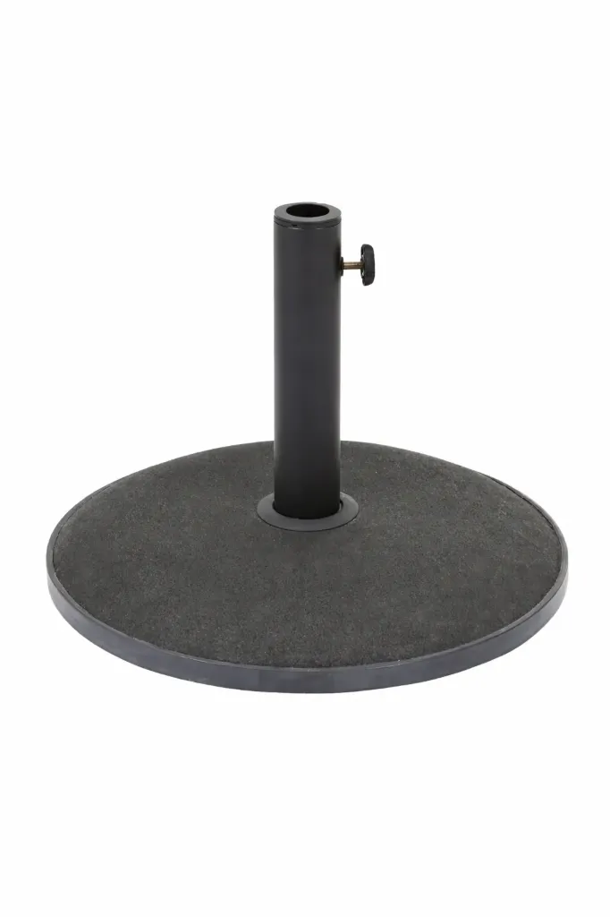 Pied de Parasol - Béton Noir