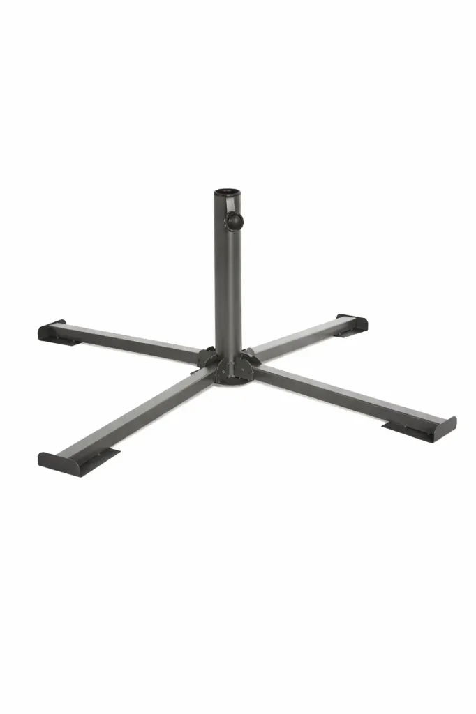 Pied de Parasol - Acier Croisé