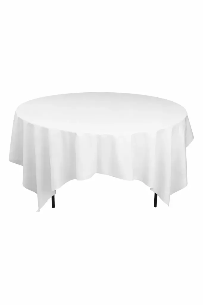 Nappes Ronde - Blanc Uni