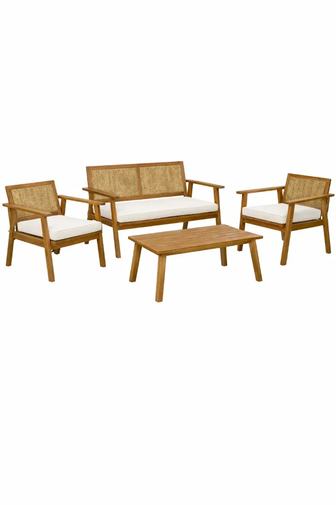 Salon de Jardin - Cannage