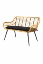 Banc de Jardin - Rotin