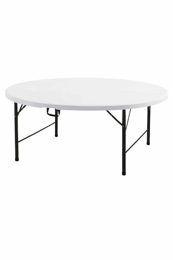Table ronde pliante 10-12 personnes