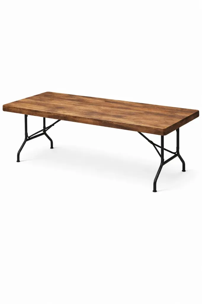 Table Pliante Bois - Rustique