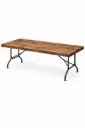 Table Pliante Bois - Rustique