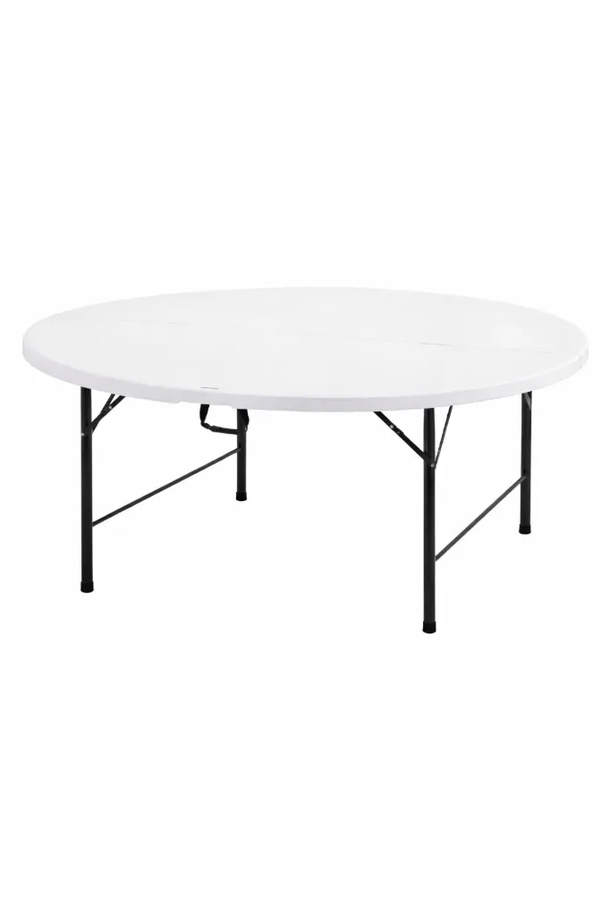 Table ronde pliante 8 personnes