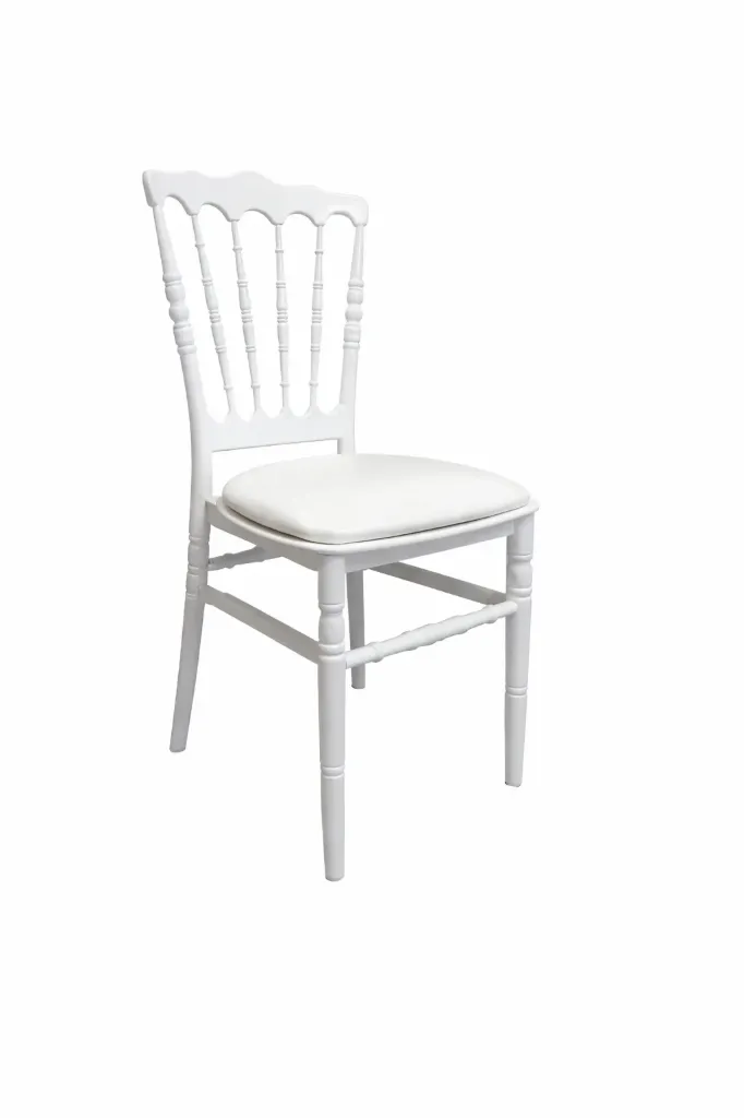 Chaise Napoleon I blanche