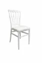 Chaise Napoleon I blanche