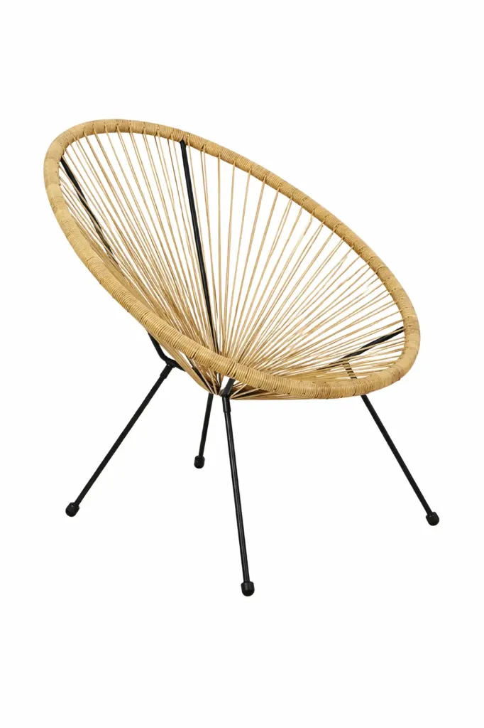 Fauteuil Acapulco rotin