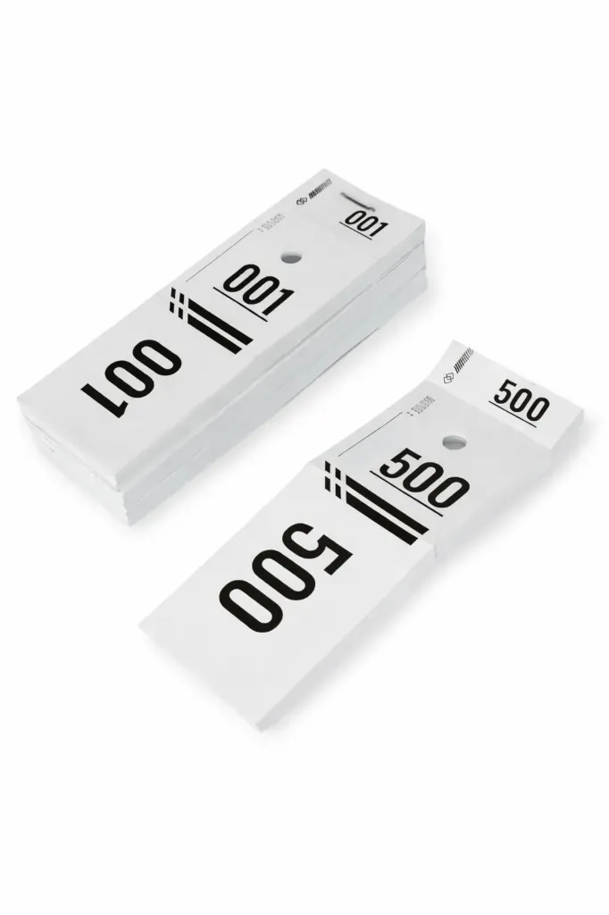 Tickets vestiaires
