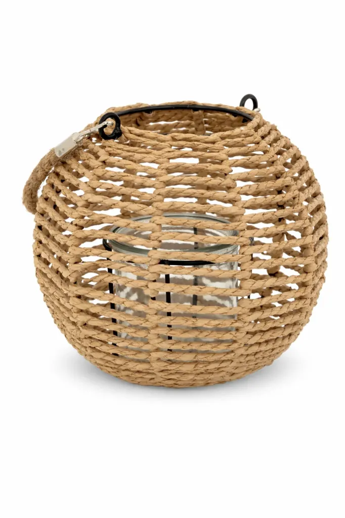 Lanterne Boule - Tressé